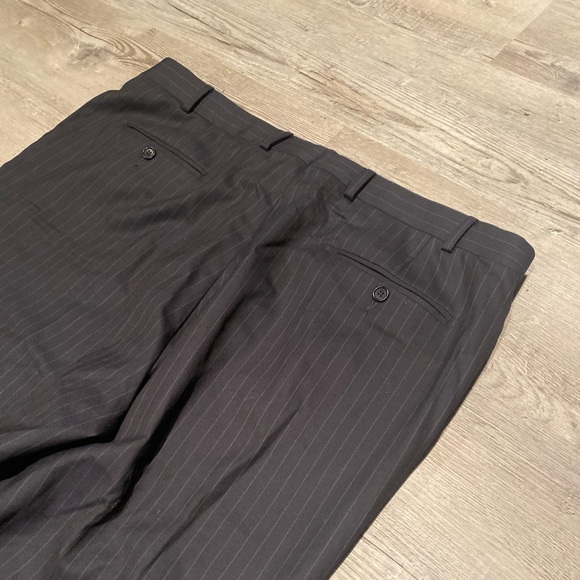 Brooks Brothers 346 Stretch Pinstripe Suit Men’s Size 44L Pants 40W 31L Wool - Picture 13 of 13